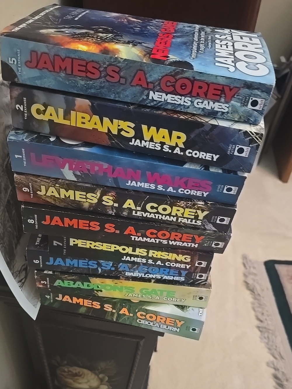 James Corey Complete Set EXCELLENT CONDITION
